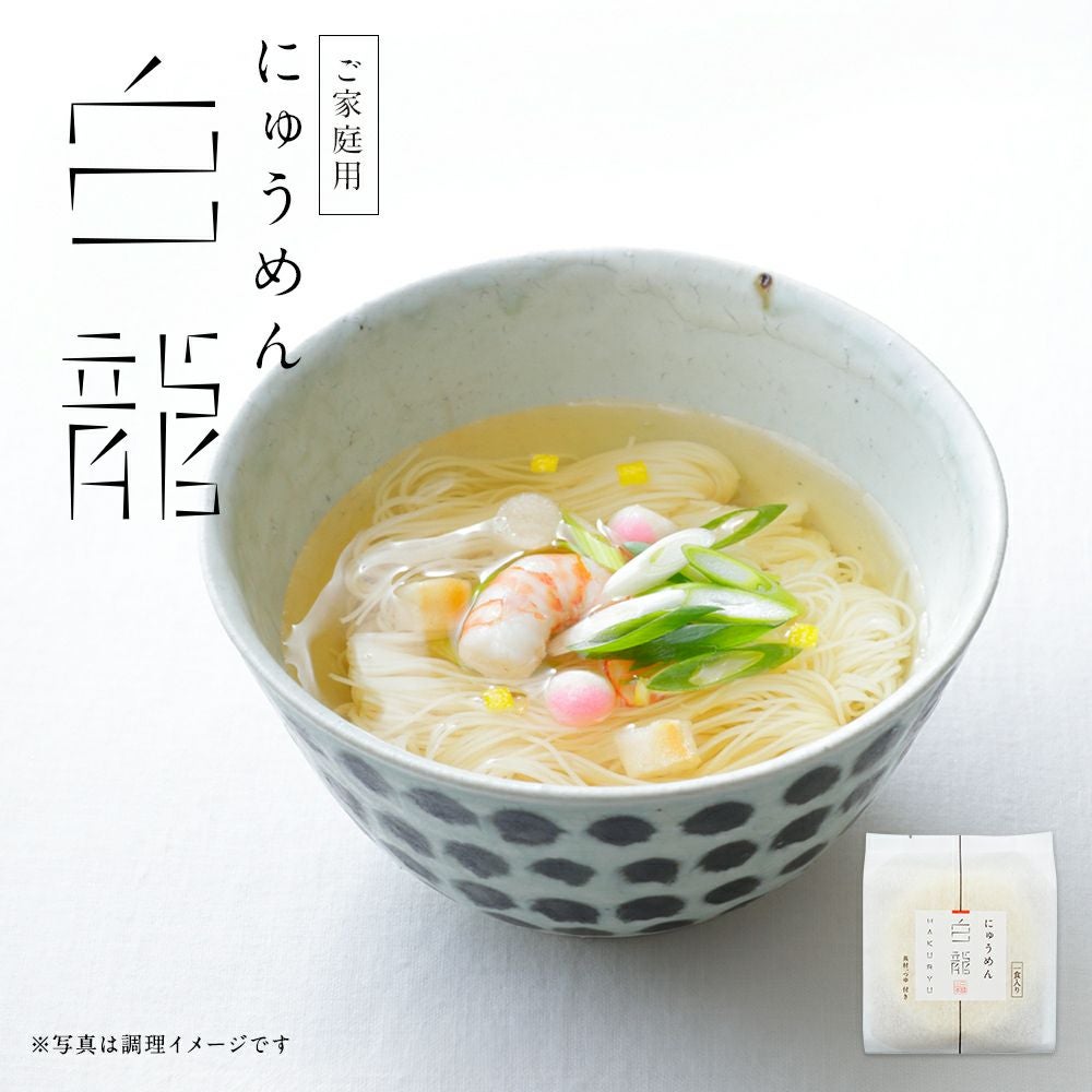 白龍にゅうめん (CH-1A)【のし・包装不可】 | 三輪山本 手延べそうめん